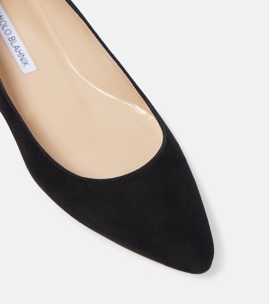 Ballerine BB in suede | Manolo Blahnik