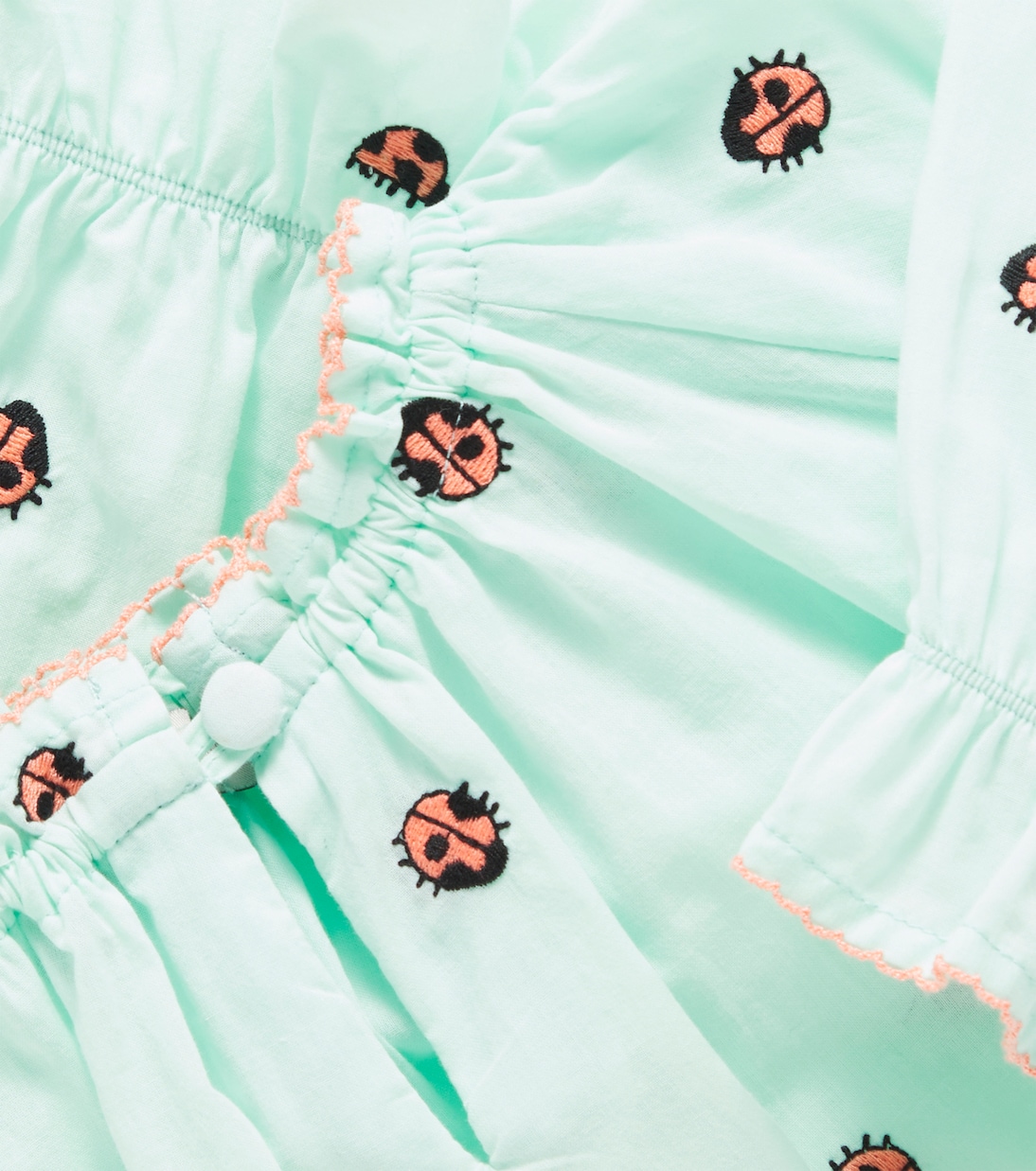 Besticktes Top aus Baumwolle | Stella McCartney Kids