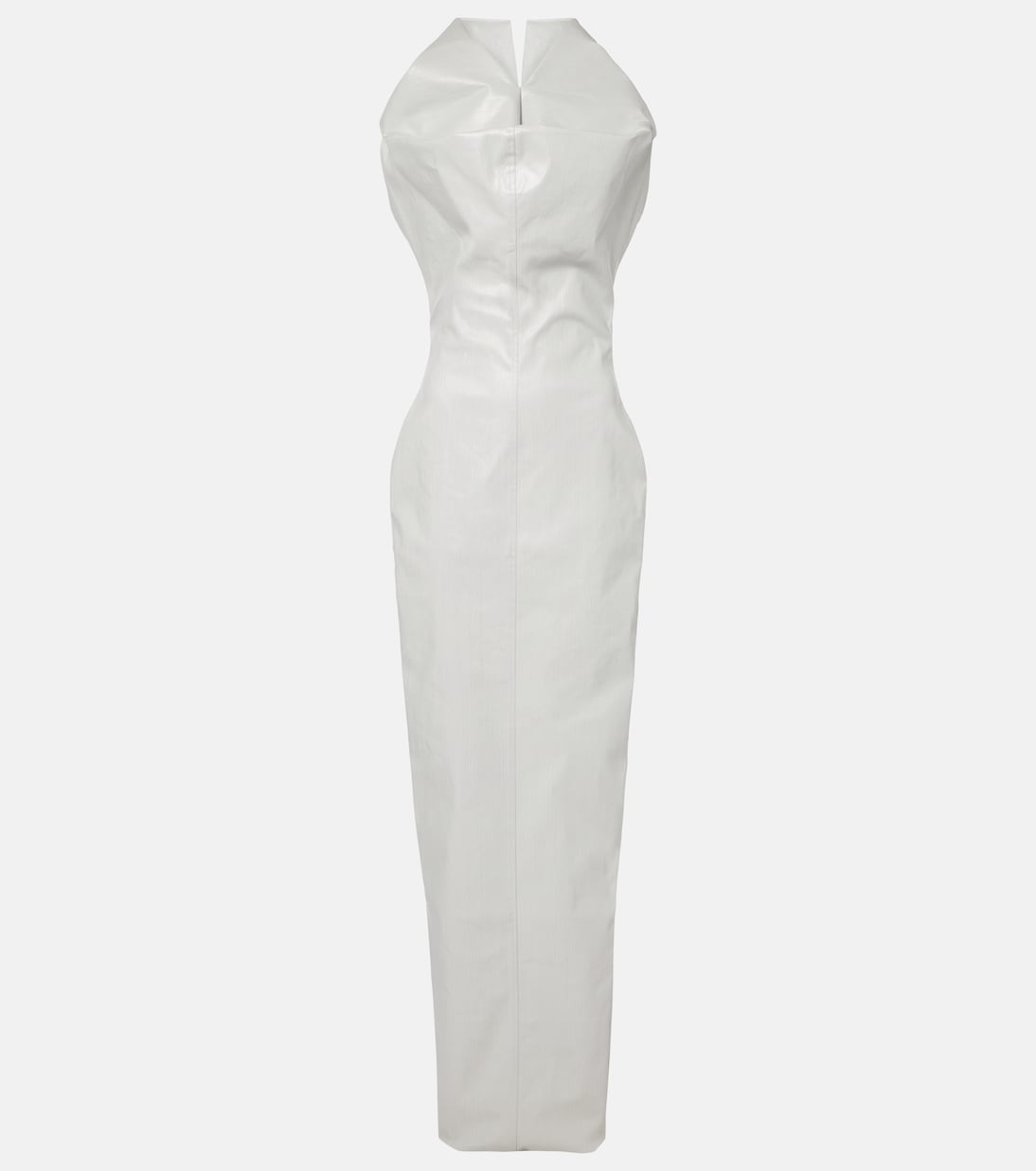 Coated canvas gown | Rick Owens
