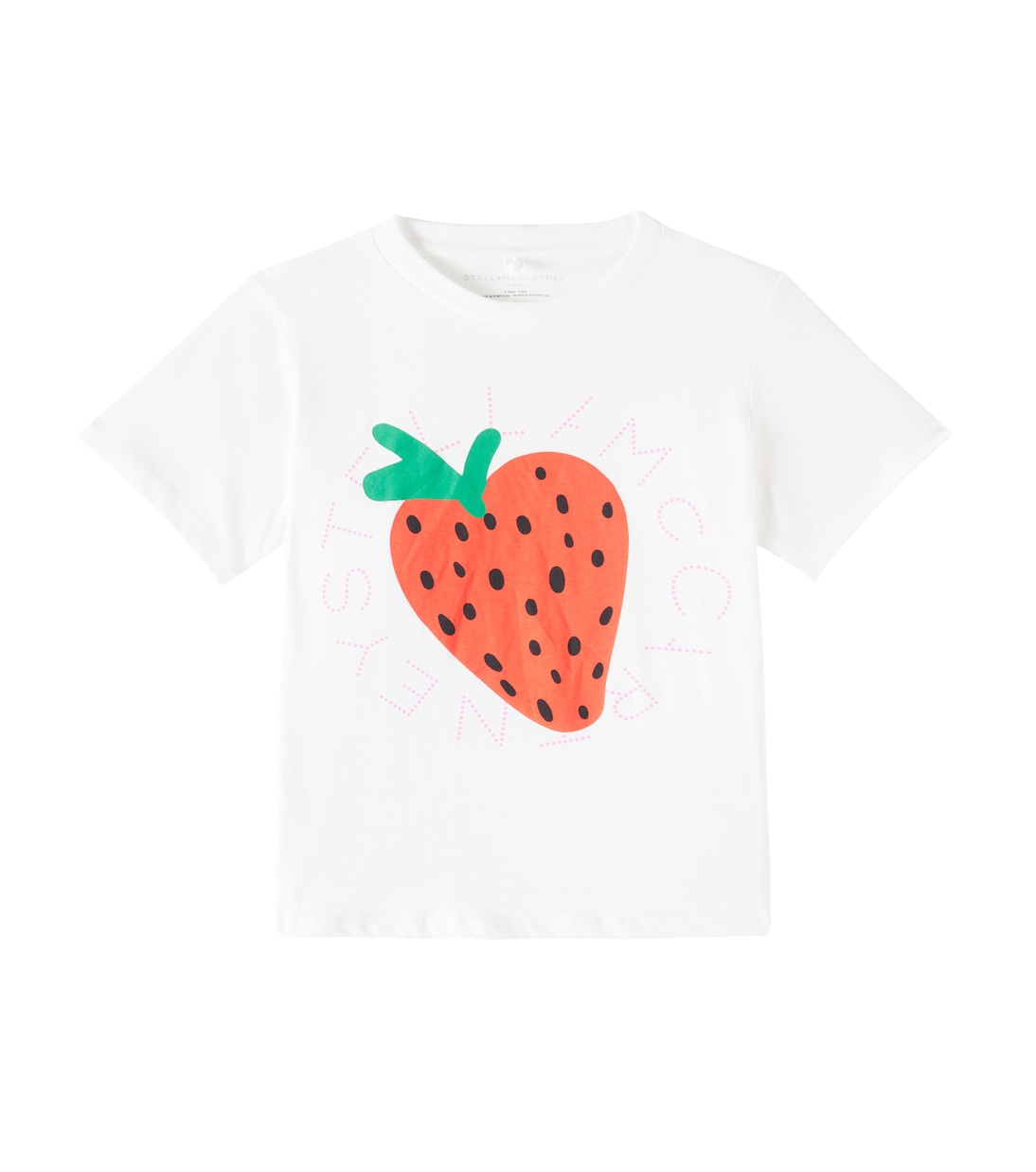 T-shirt in jersey di cotone con stampa | Stella McCartney Kids