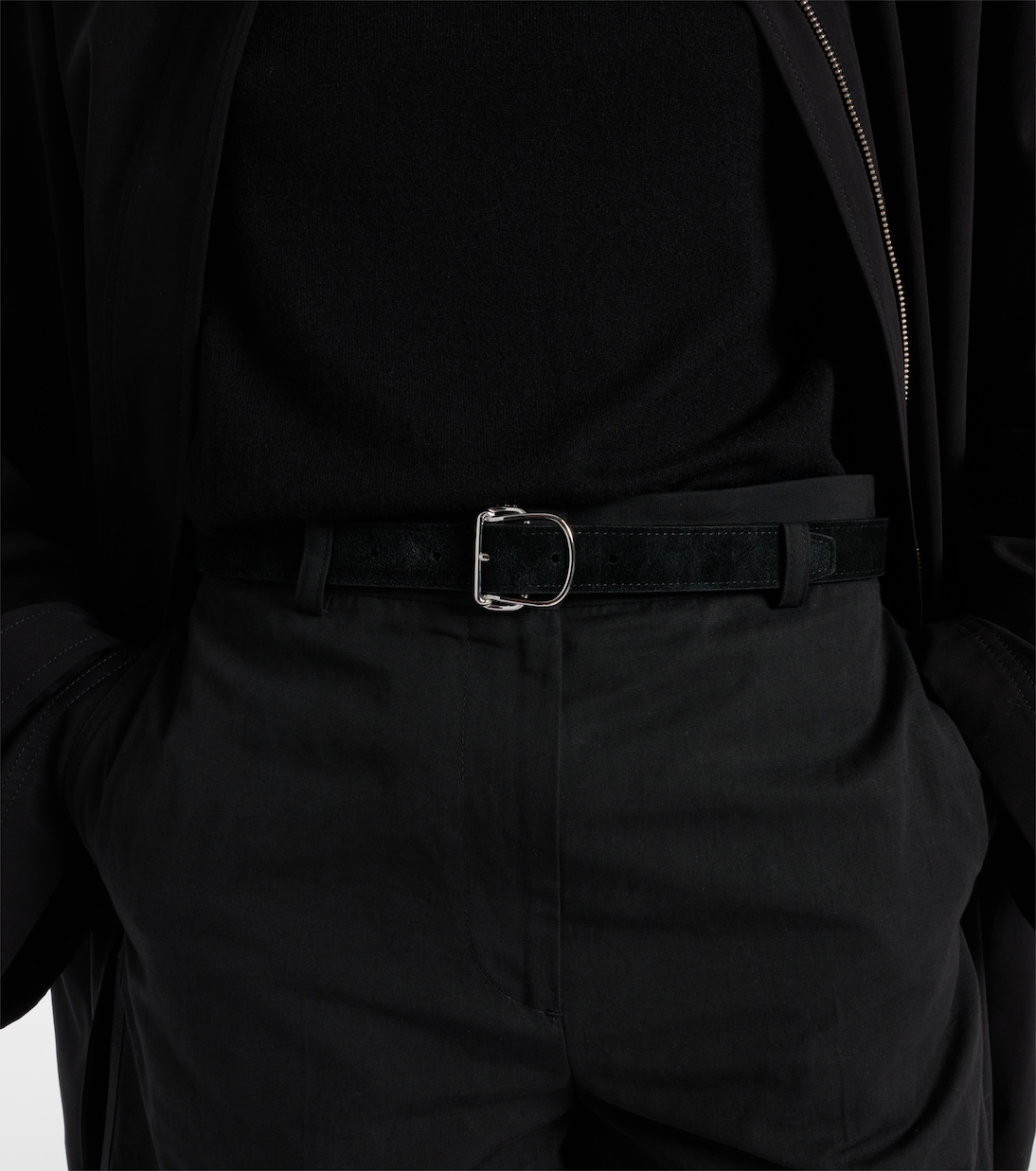 Swirl suede belt | Toteme