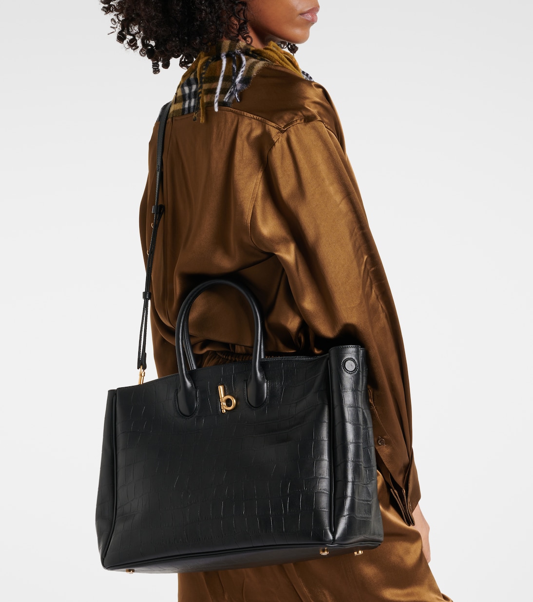 Rocking Horse Medium leather tote bag | Burberry