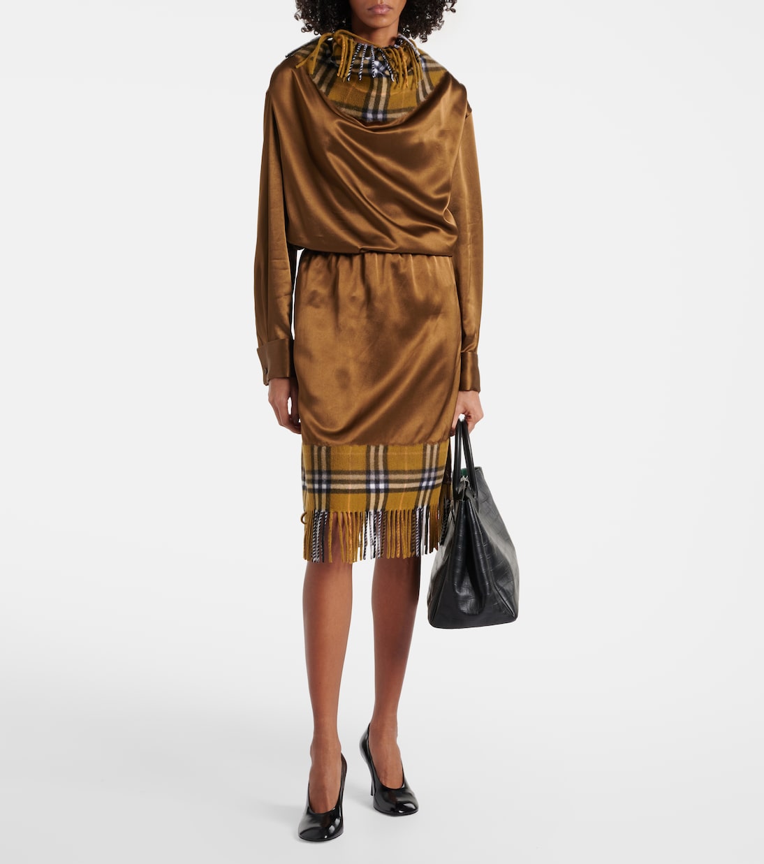 Rocking Horse Medium leather tote bag | Burberry