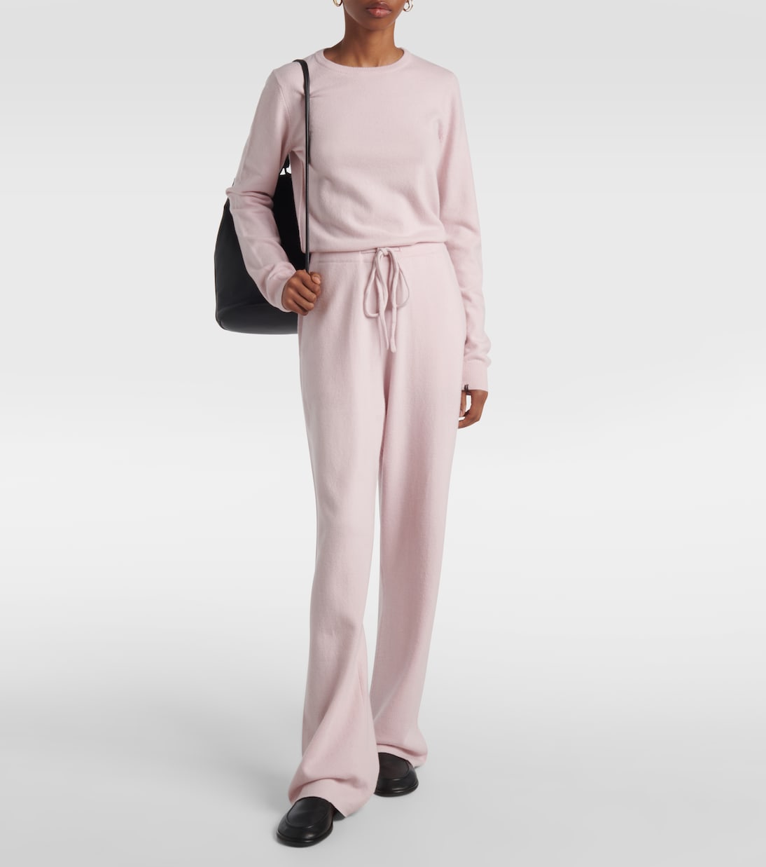 Pantalones N°142 Run de mezcla de cachemir | Extreme Cashmere