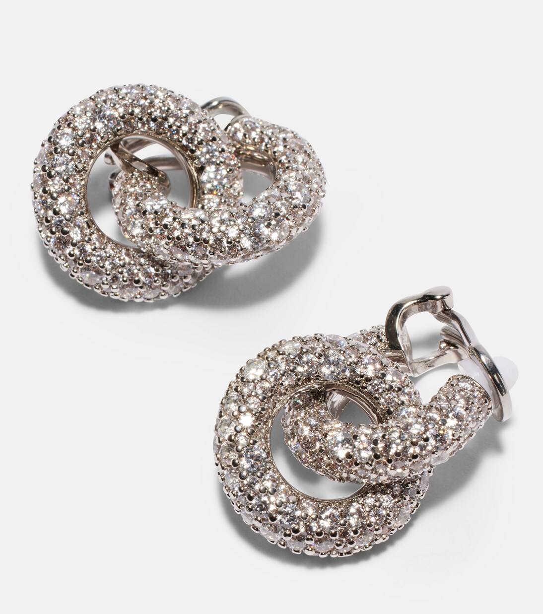 Embellished clip-on earrings  | Max Mara