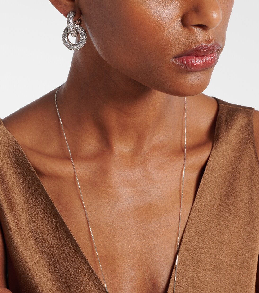 Embellished clip-on earrings  | Max Mara