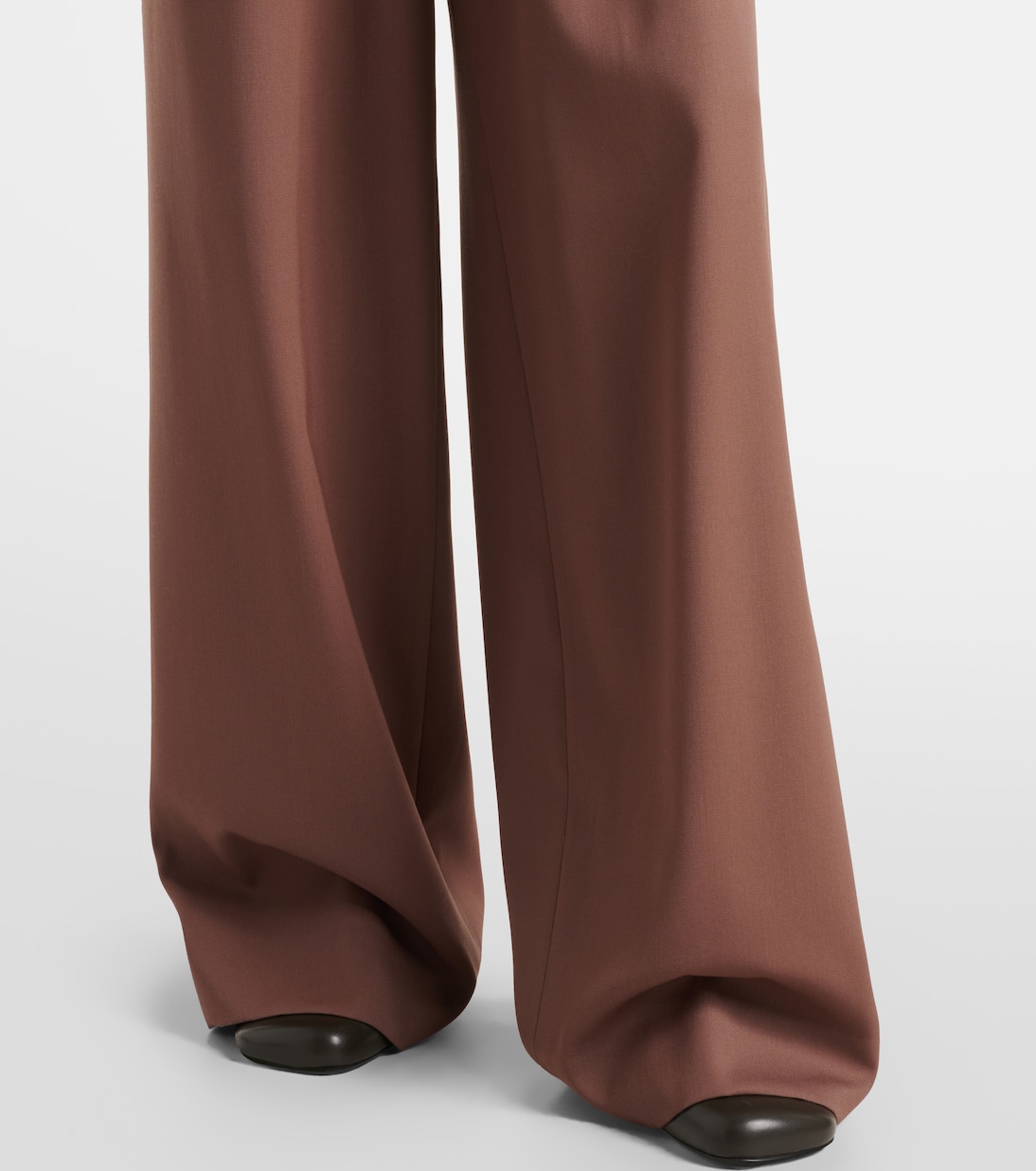 Weite Hose aus Woll-Gabardine | Dries Van Noten