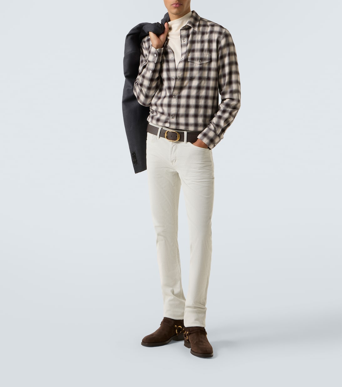 Schmale Hose aus Baumwoll-Cord | Tom Ford