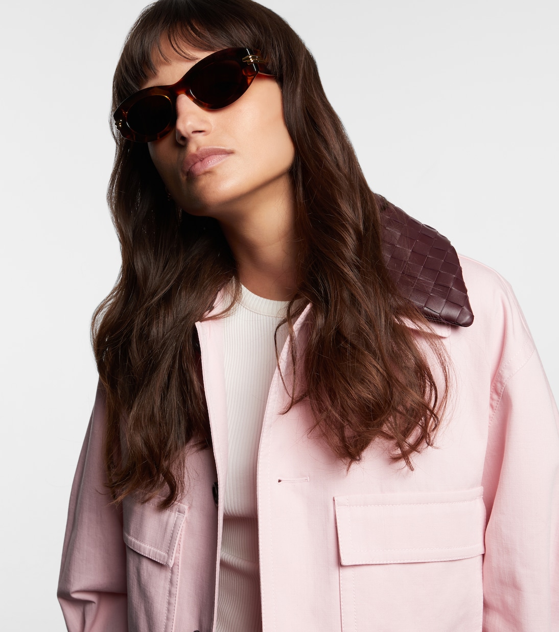 Ovale Sonnenbrille Mitre | Bottega Veneta