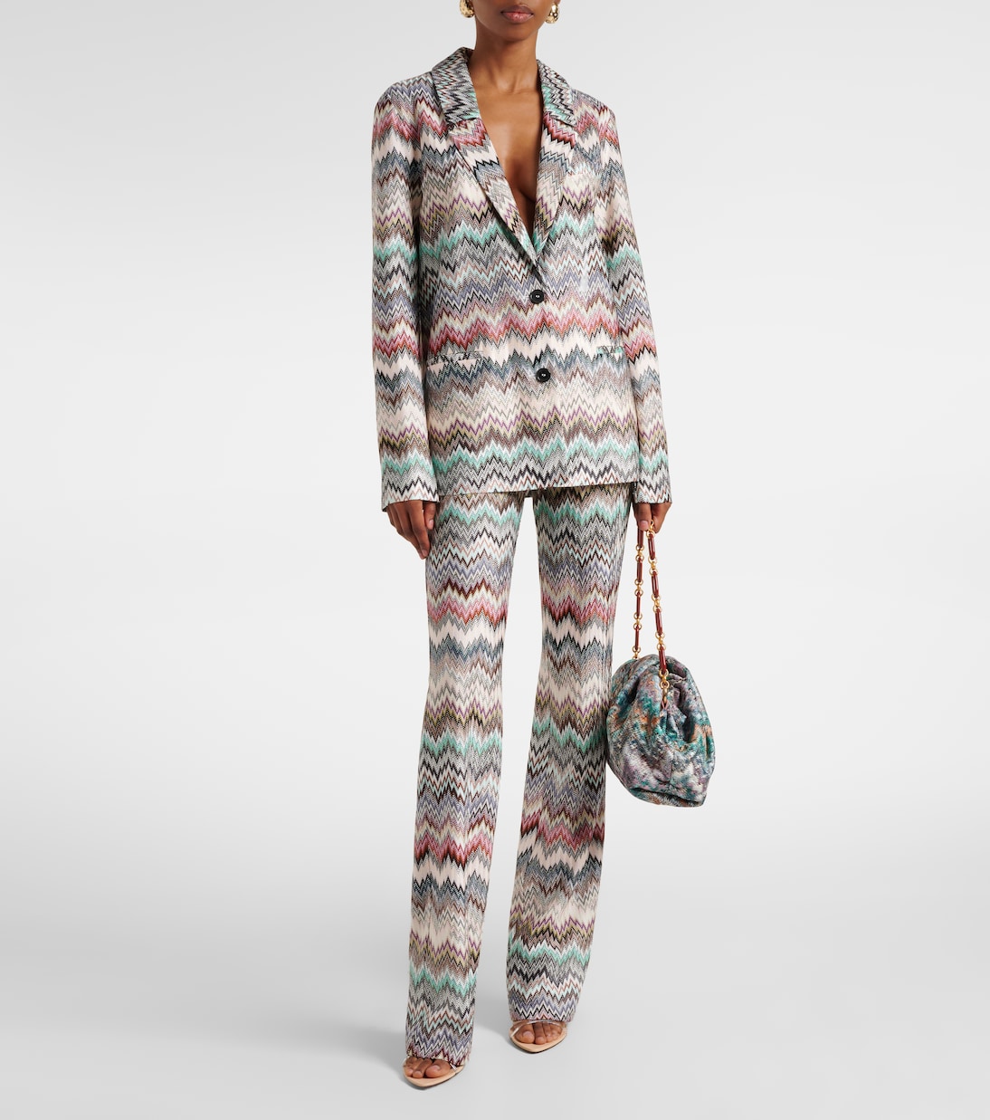 Blazer aus Häkelstrick | Missoni