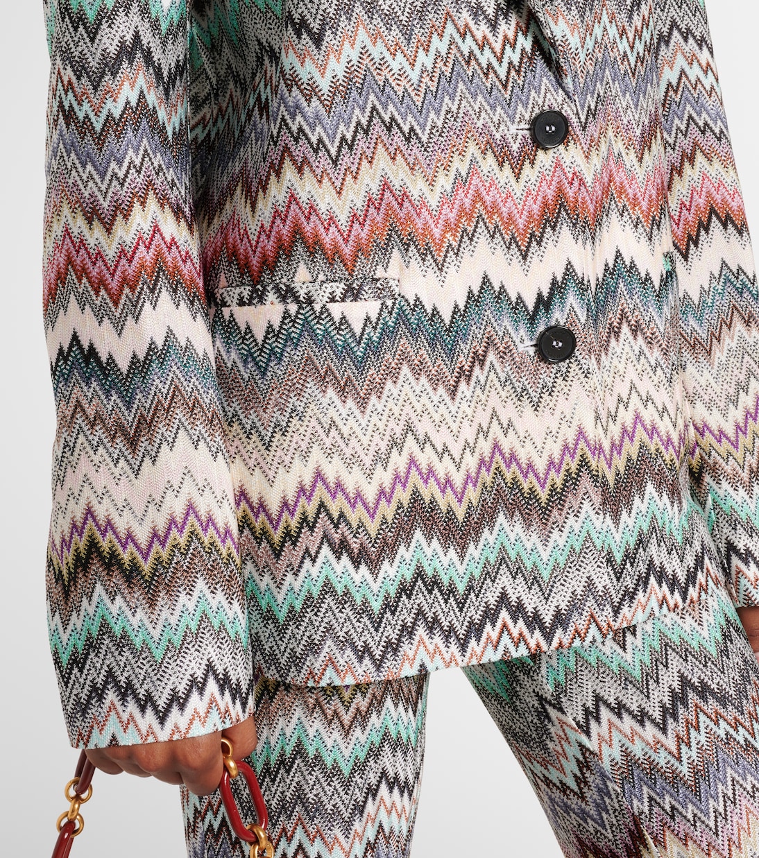 Blazer aus Häkelstrick | Missoni