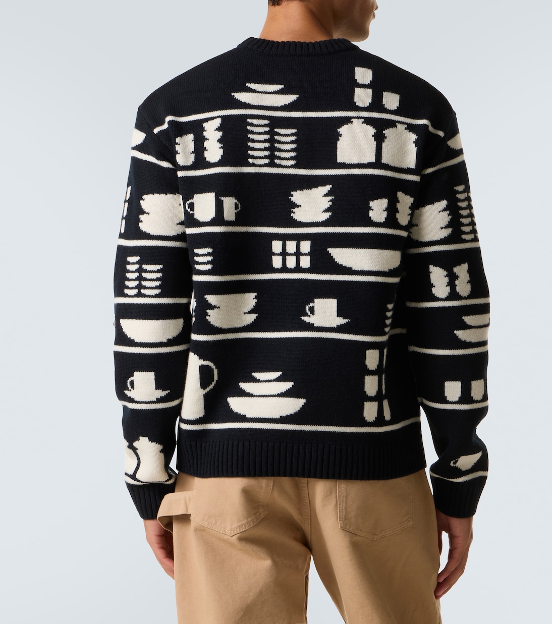 Jacquard wool sweater | JW Anderson