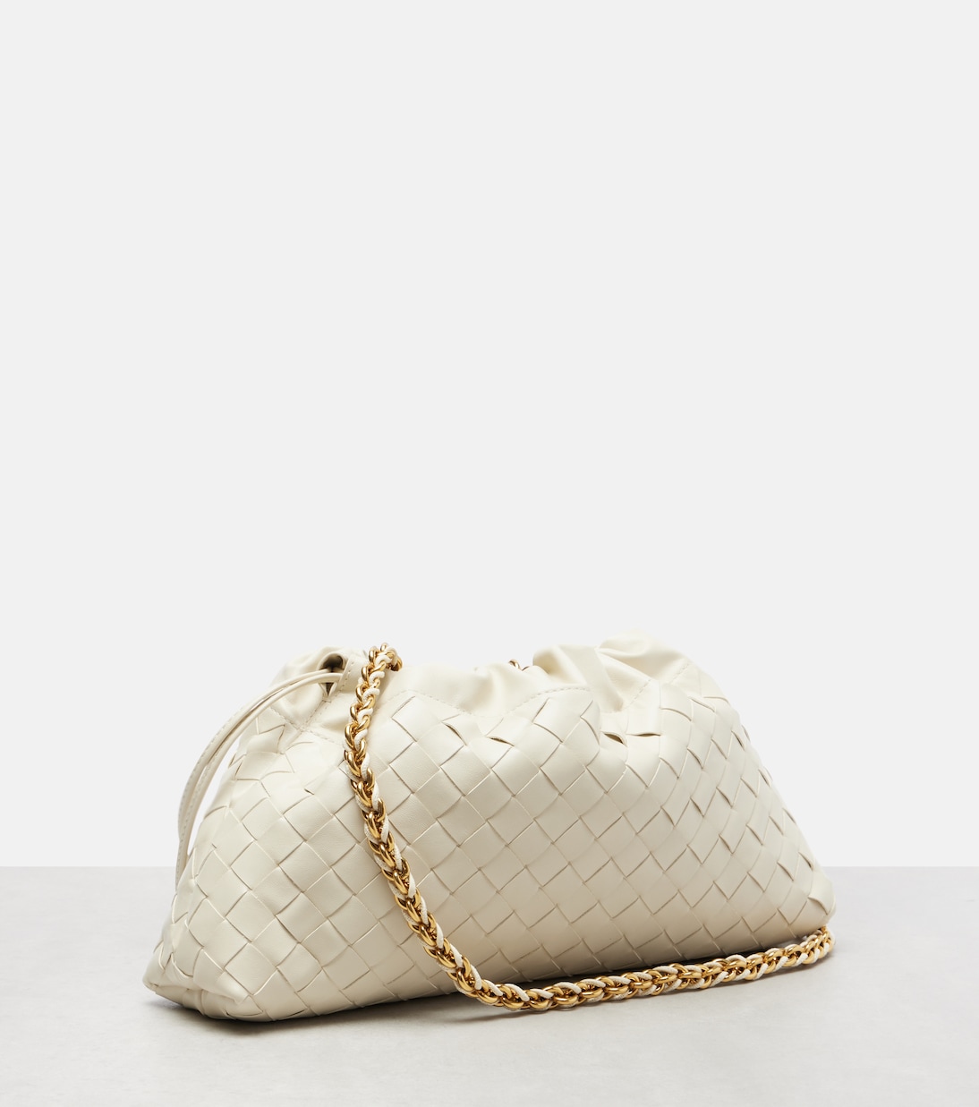 Schultertasche Soirée Medium aus Leder | Bottega Veneta