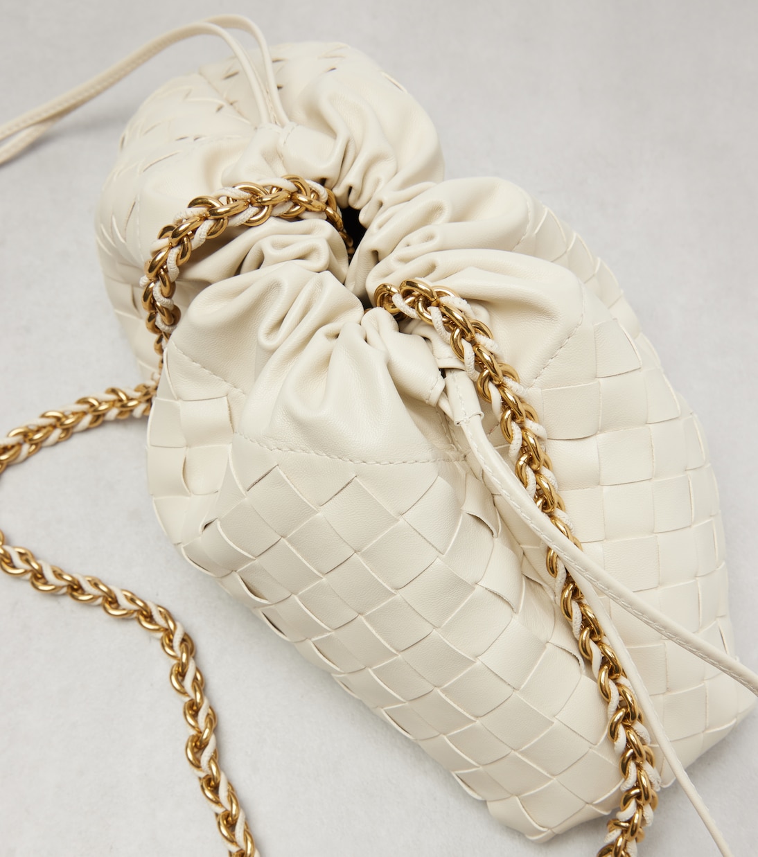 Schultertasche Soirée Medium aus Leder | Bottega Veneta