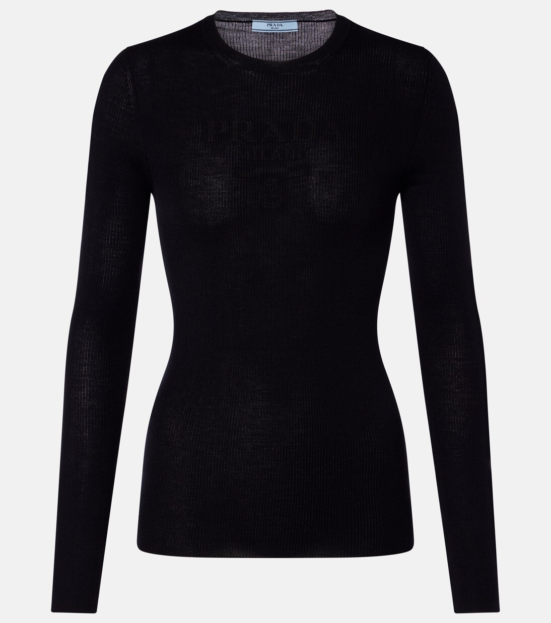 Wool and silk-blend sweater | Prada