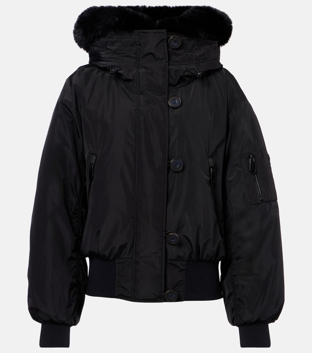 Jeanne faux fur-trimmed ski jacket | Goldbergh