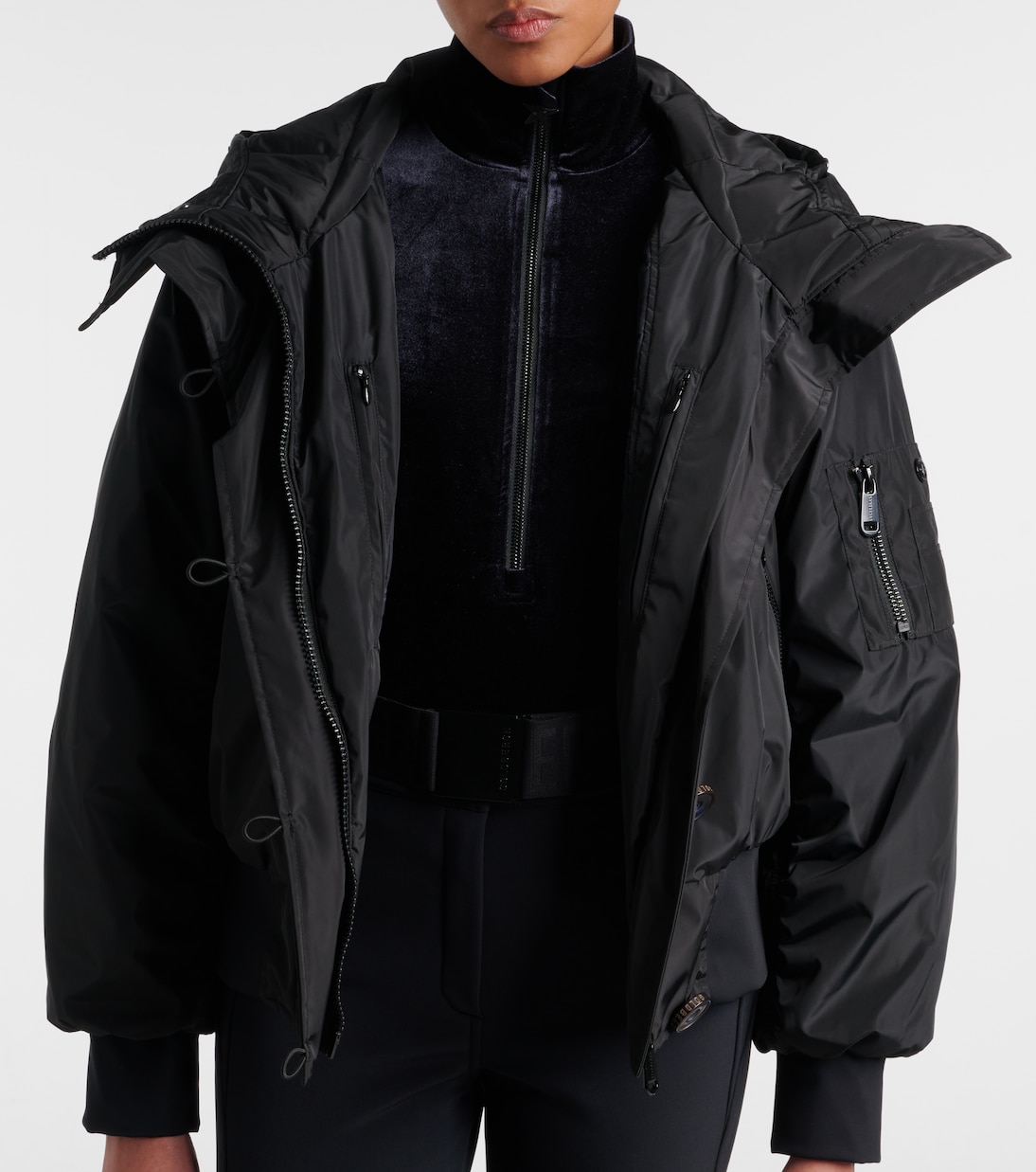Jeanne faux fur-trimmed ski jacket | Goldbergh