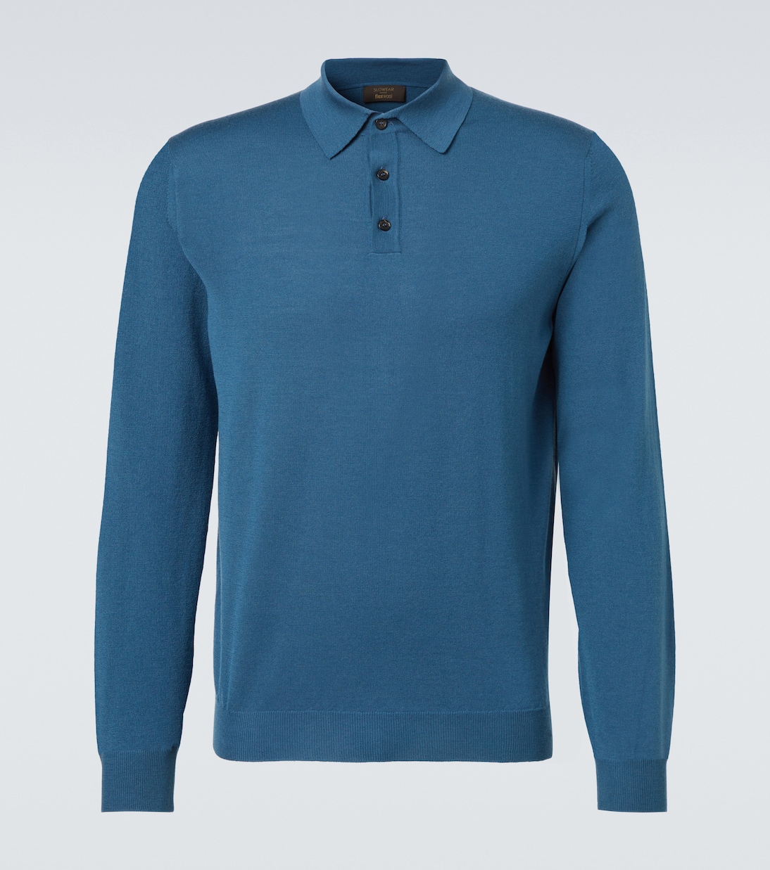 Wool-blend polo sweater | Slowear