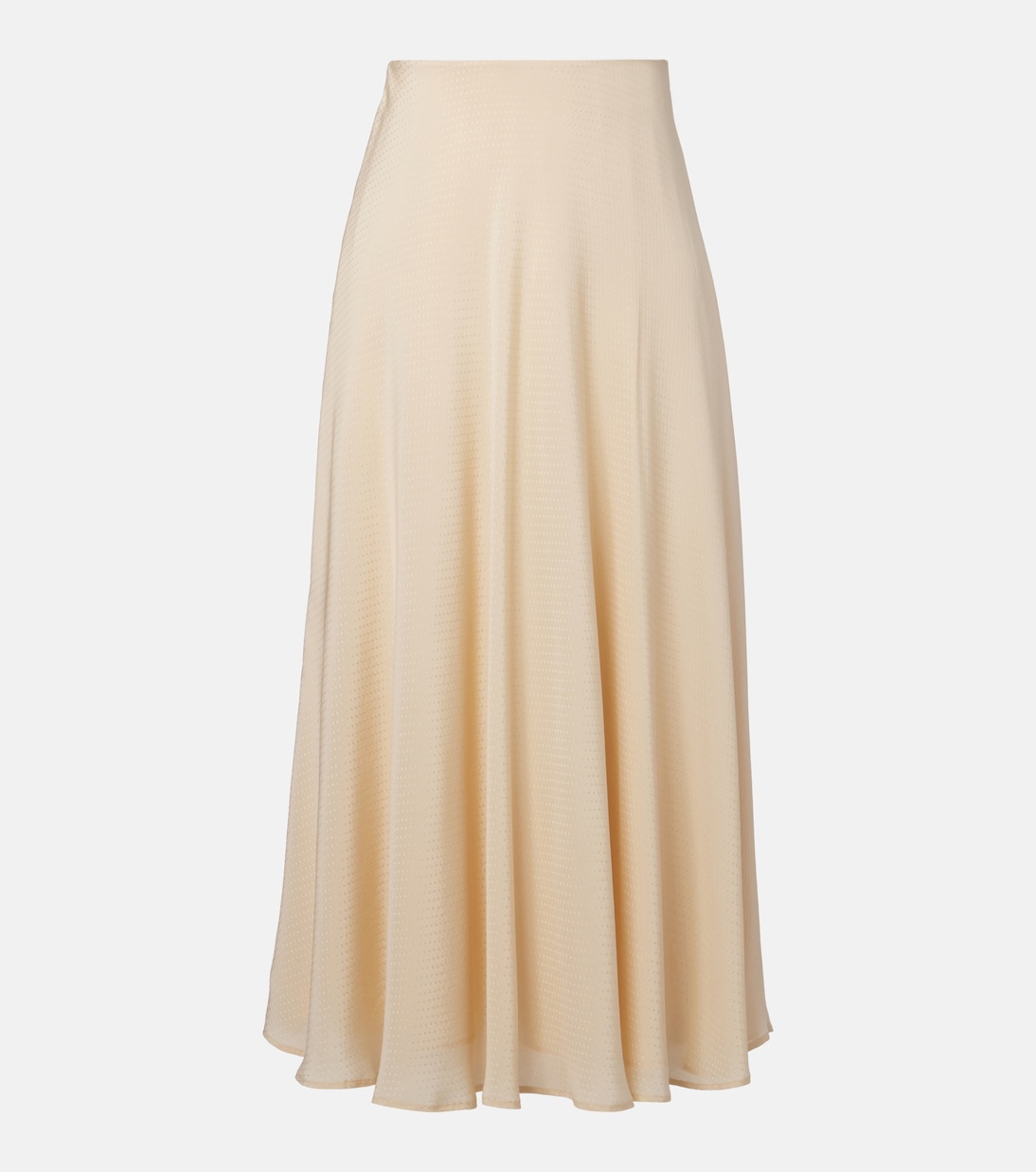 Erika silk midi skirt | Loro Piana