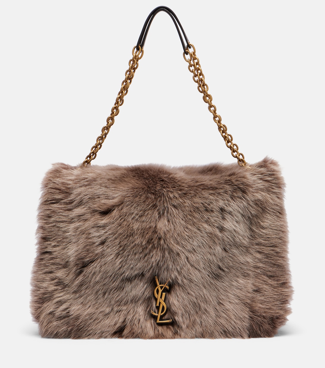 Jamie 4.3 Large shearling shoulder bag | Saint Laurent