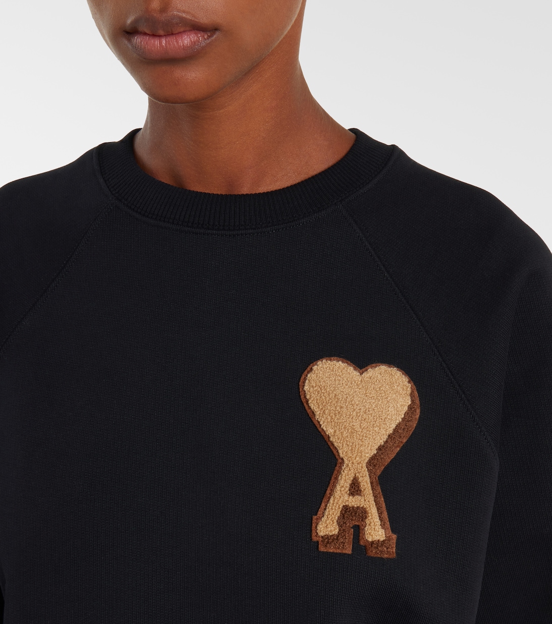 Ami de Cœur cotton sweatshirt | Ami Paris