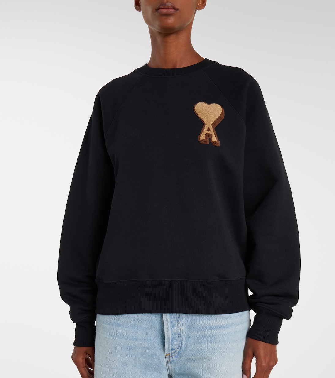 Ami de Cœur cotton sweatshirt | Ami Paris