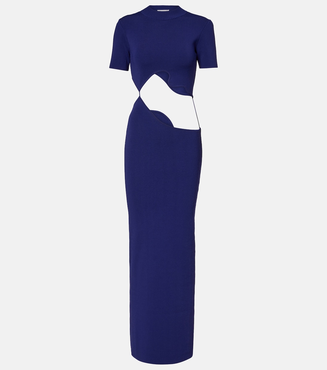 Abito lungo Lattice Separation con cut-out | Christopher Esber