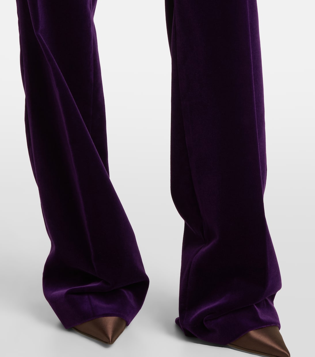 Pantaloni flared in velluto di cotone | Tom Ford