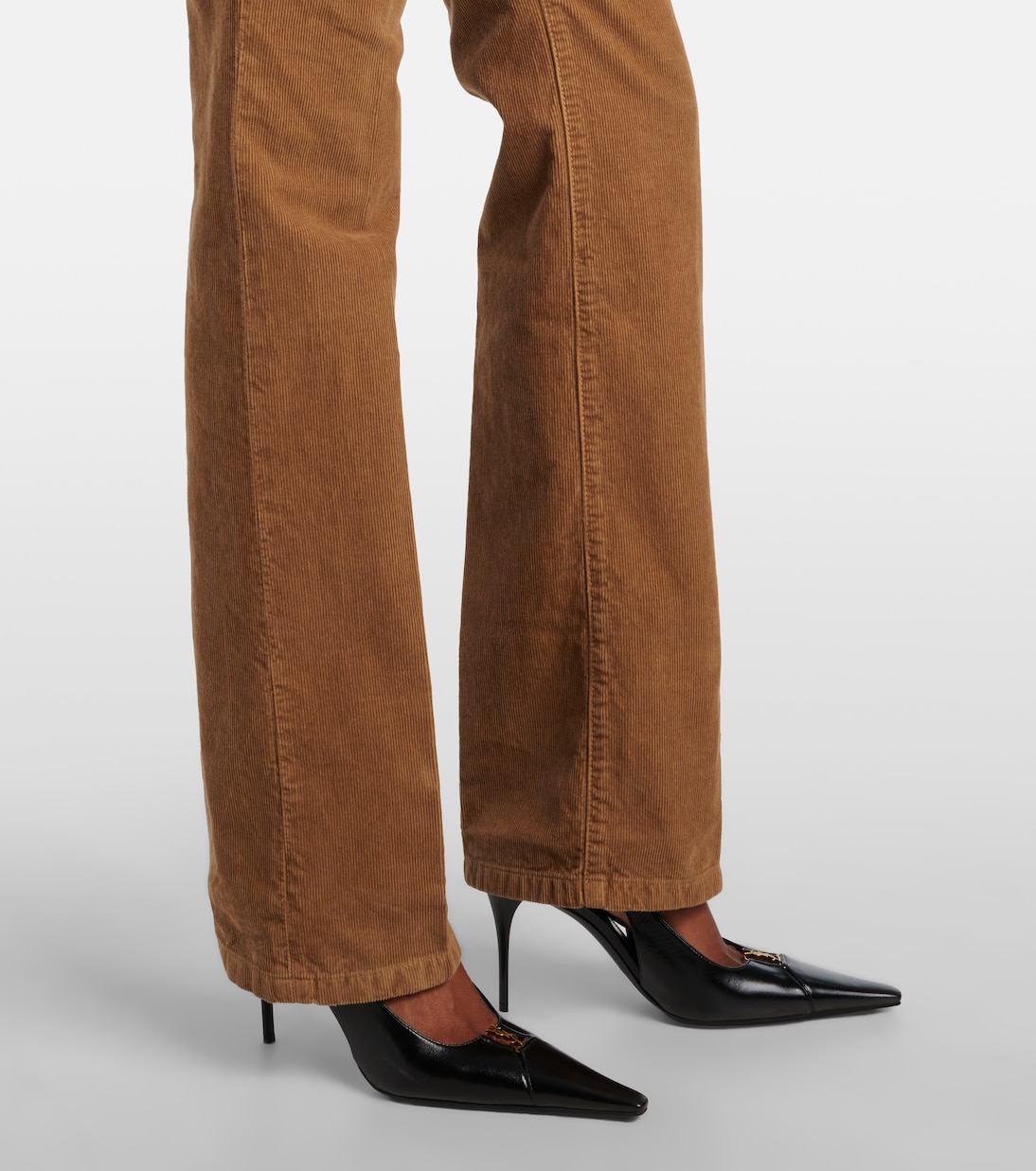 Weite Hose Clyde aus Baumwoll-Cord | Saint Laurent