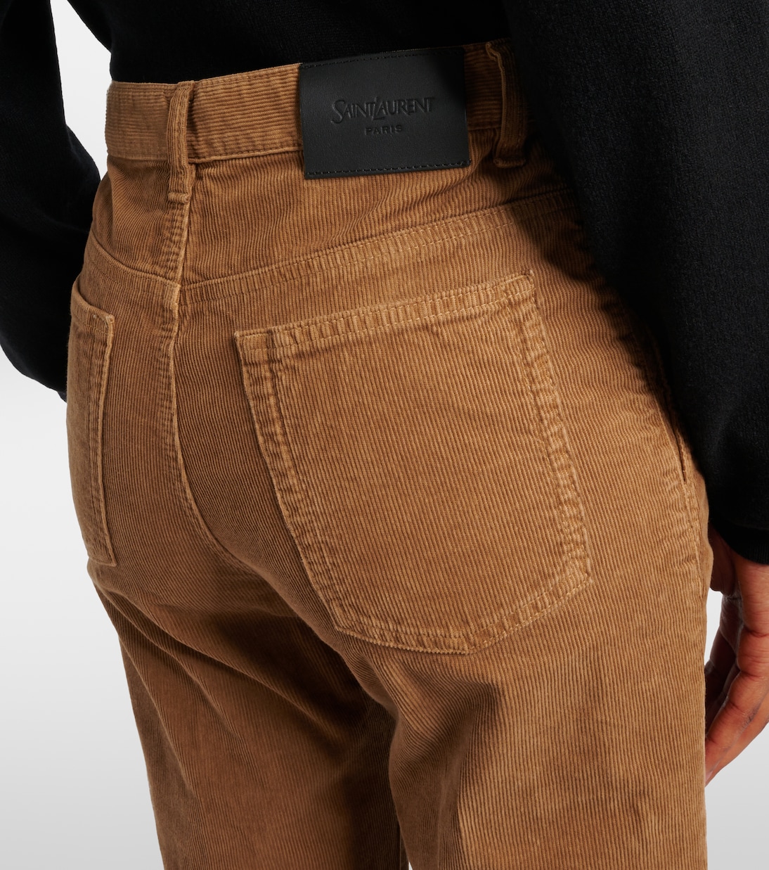 Weite Hose Clyde aus Baumwoll-Cord | Saint Laurent
