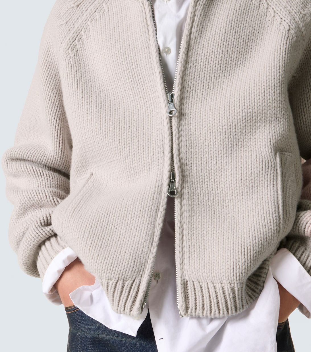 Ultra wool zip-up cardigan | Our Legacy