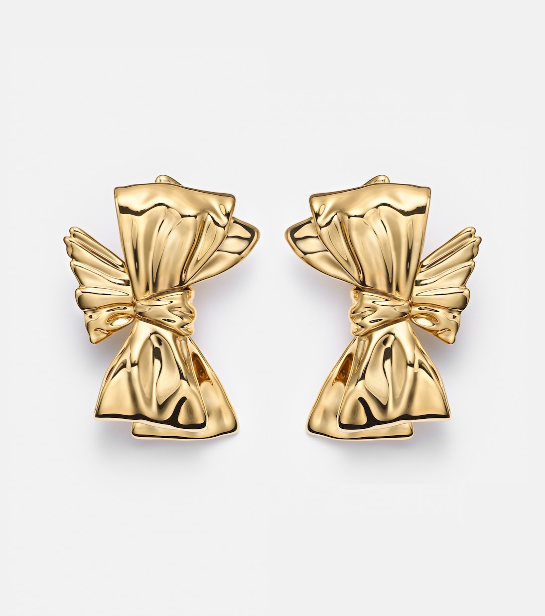 Ohrringe Bow, 10kt vergoldet | Jennifer Fisher