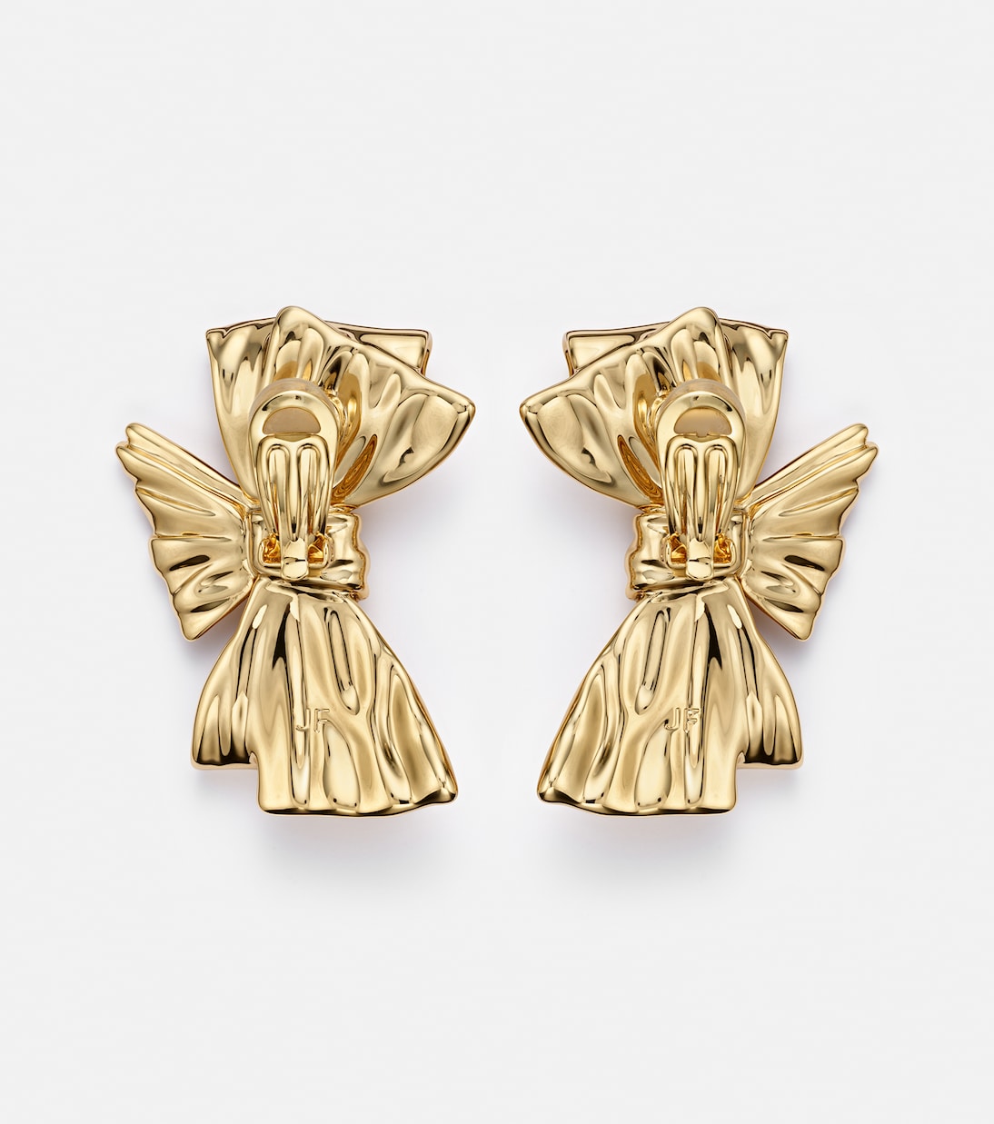 Ohrringe Bow, 10kt vergoldet | Jennifer Fisher