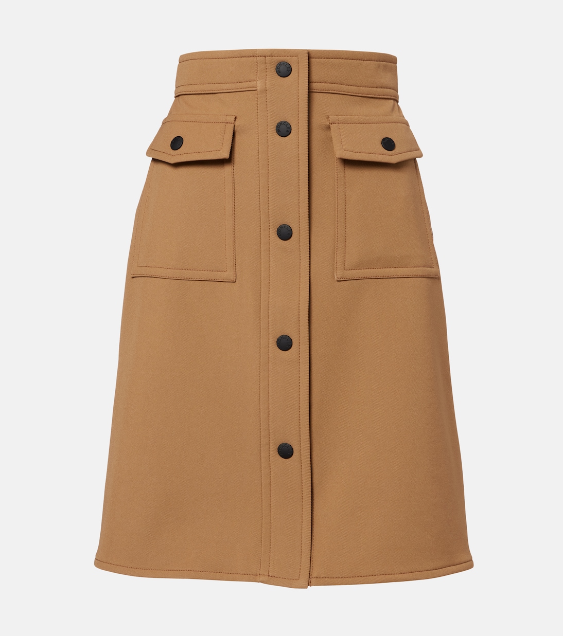 High-rise midi skirt | Moncler Grenoble