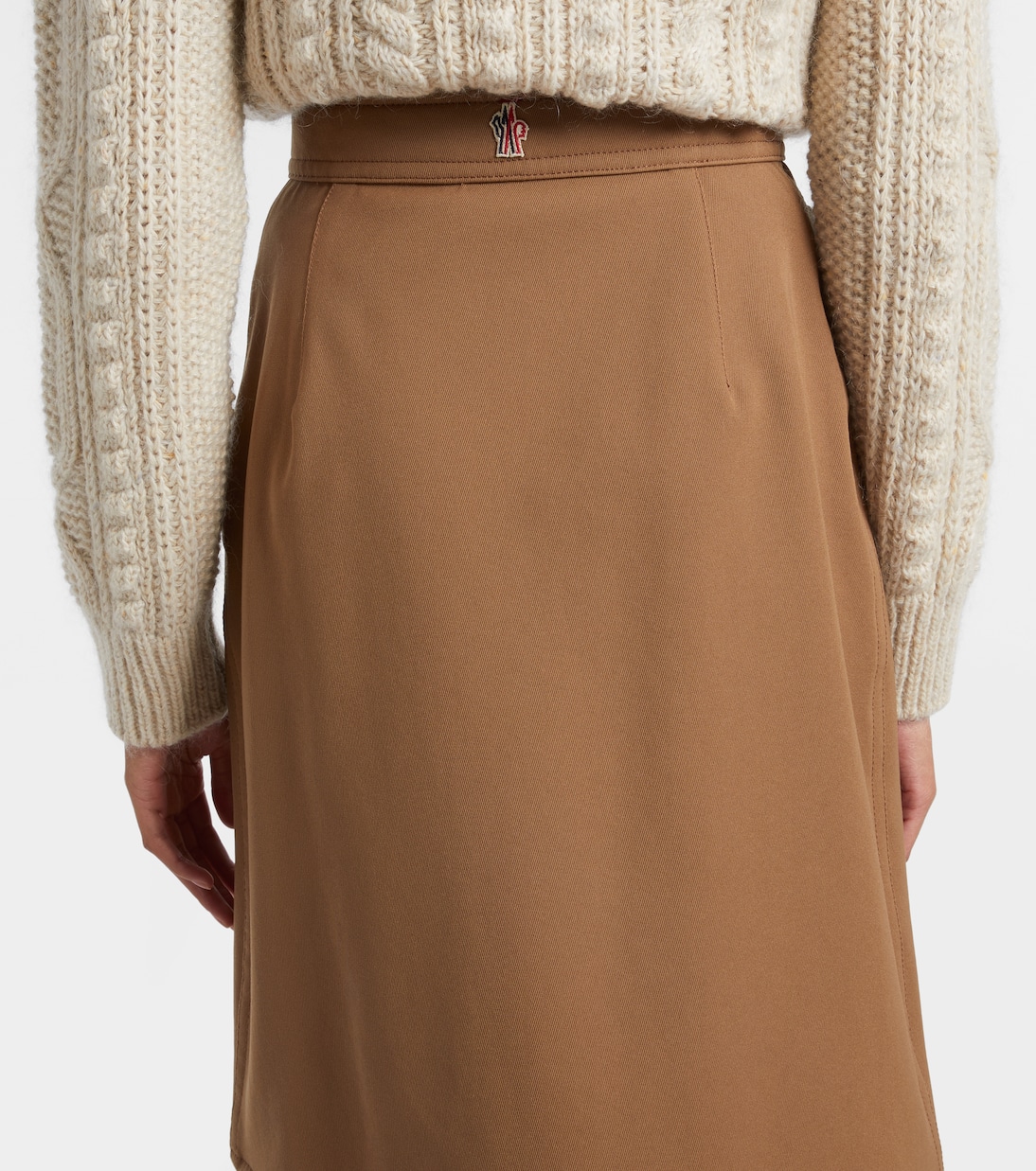 High-rise midi skirt | Moncler Grenoble