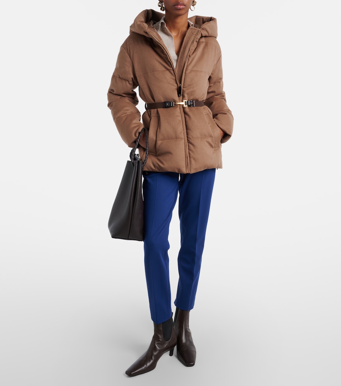 The Cube Corona camel hair puffer jacket | Max Mara