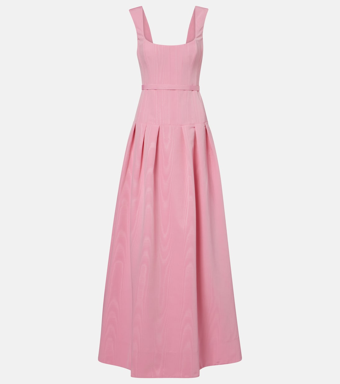 Vestido corsé de fiesta Amaro de tafetán plisado | Rebecca Vallance