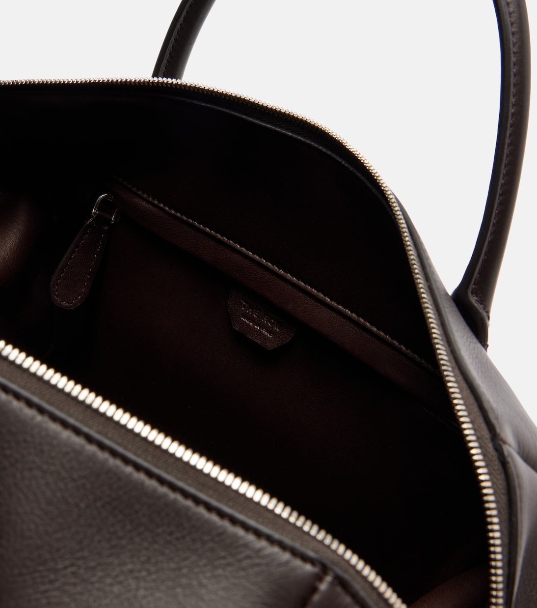 Faye leather bowling bag | The Row