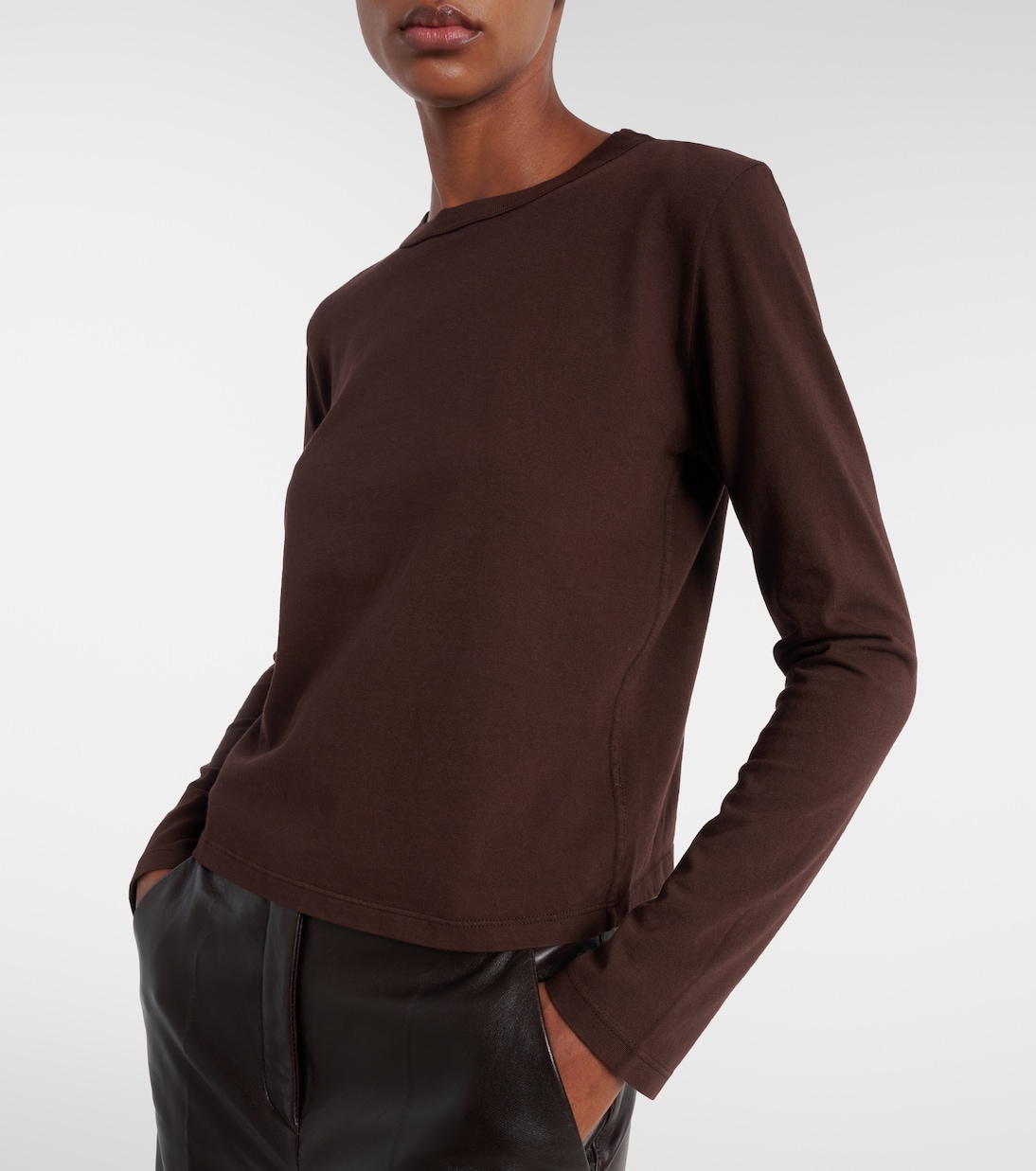Susanna cotton jersey T-shirt  | Velvet