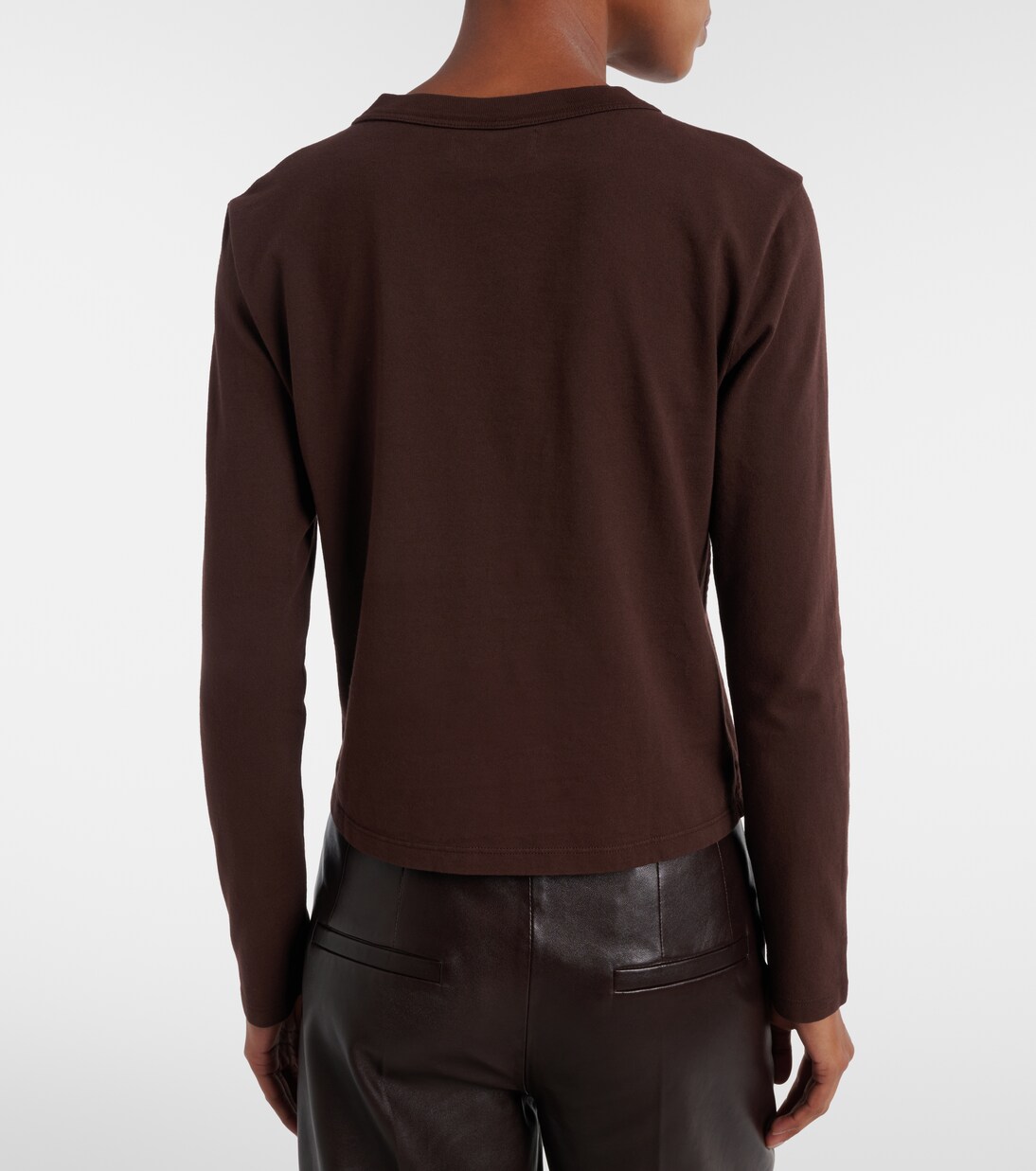 Susanna cotton jersey T-shirt  | Velvet