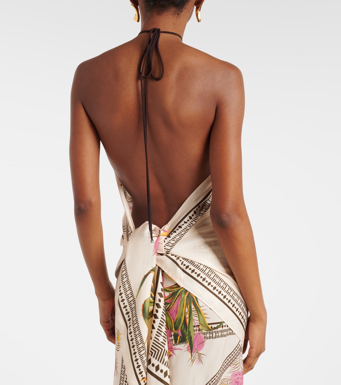 Top imprimé en sergé  | Blumarine