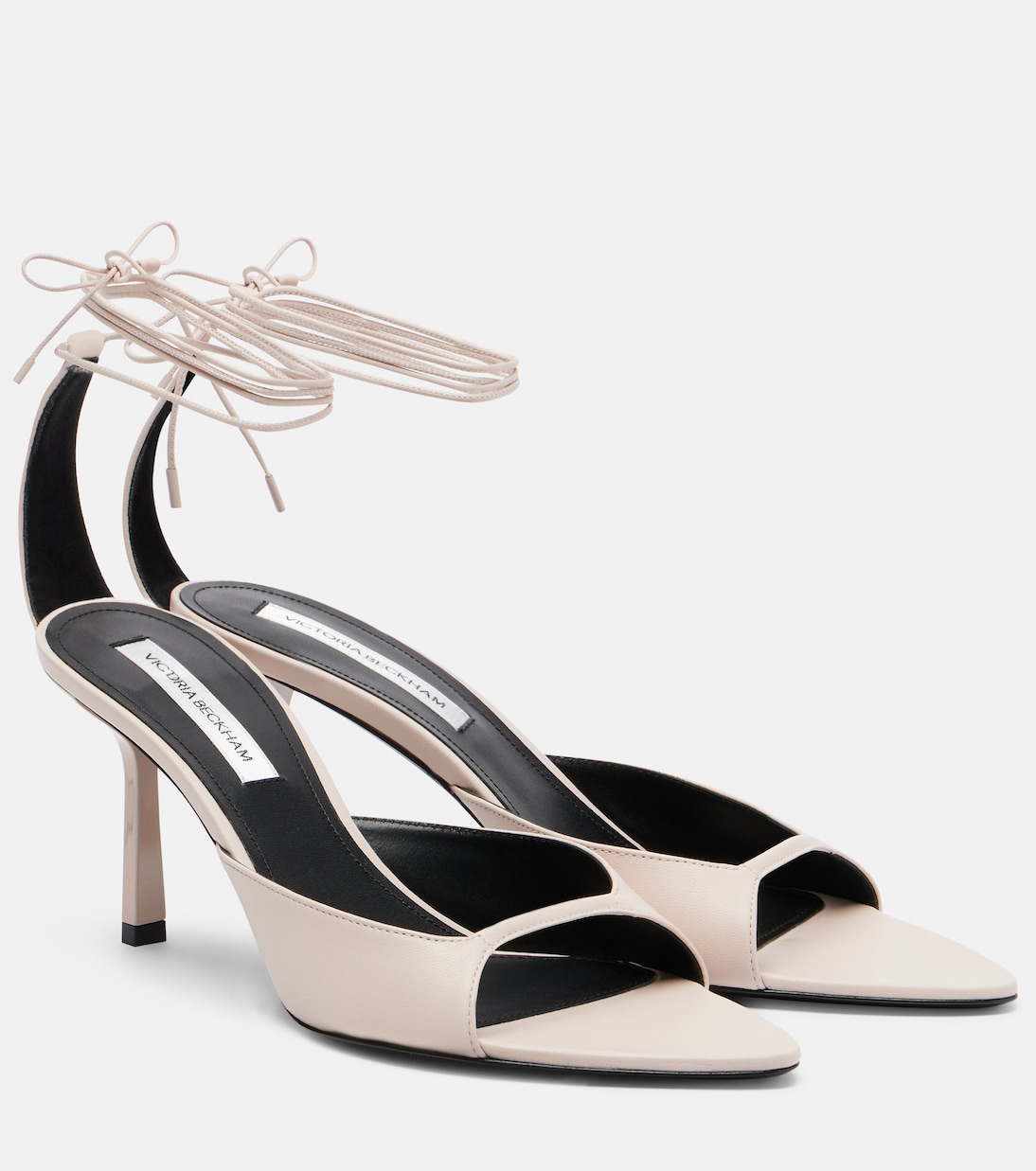 Eliza 75 leather sandals | Victoria Beckham