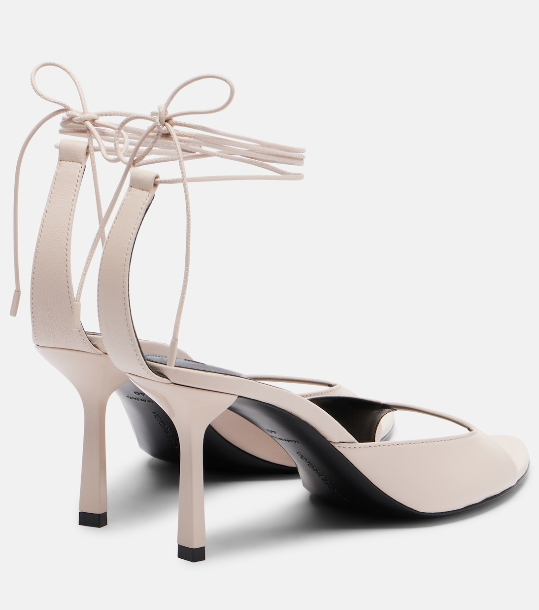 Eliza 75 leather sandals | Victoria Beckham