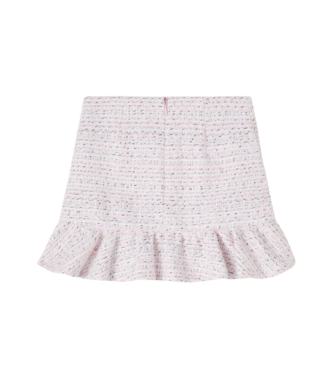 Lace-trimmed bouclé skirt | Self-Portrait Kids