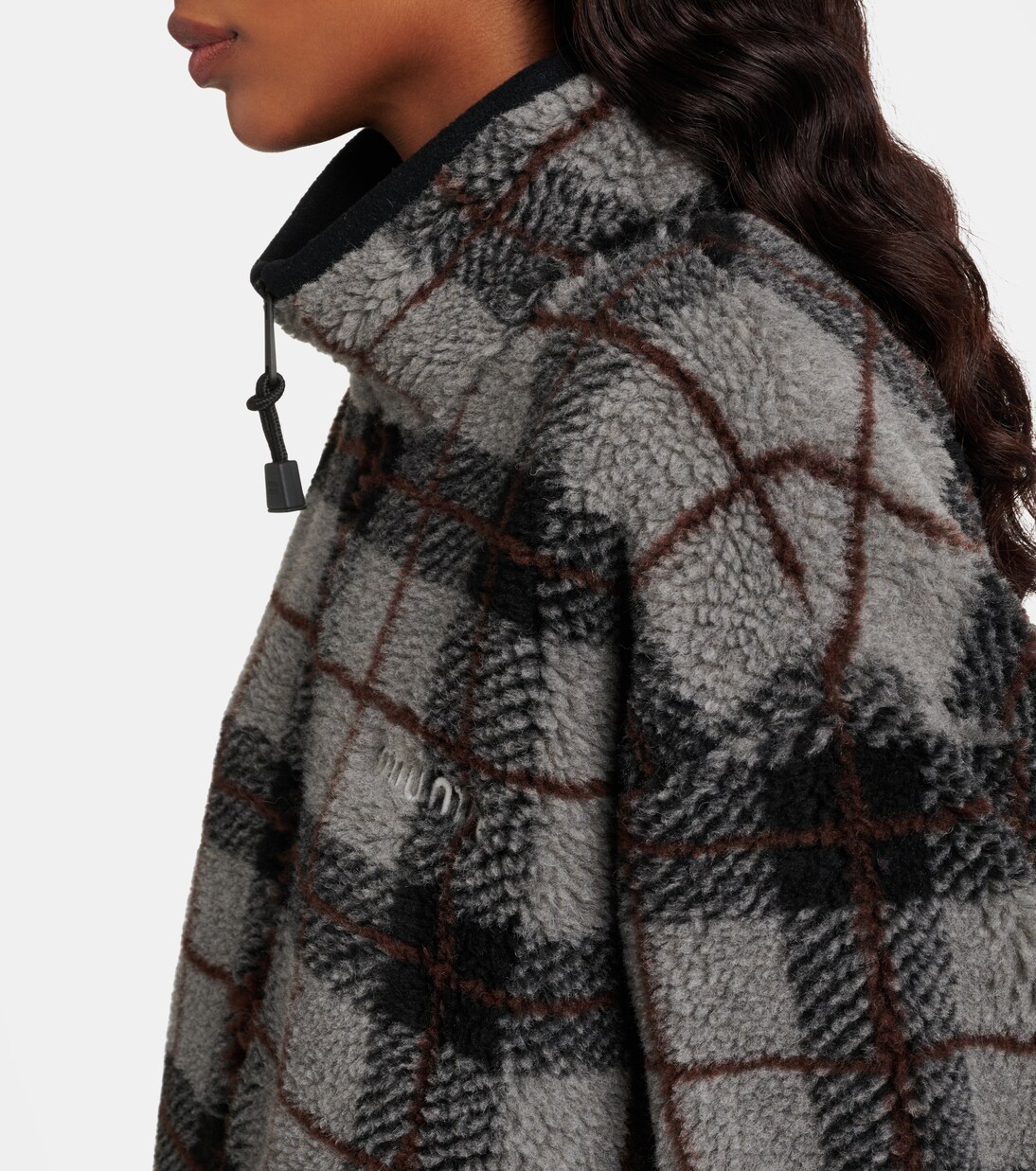 Jacke aus Teddyfleece | Miu Miu