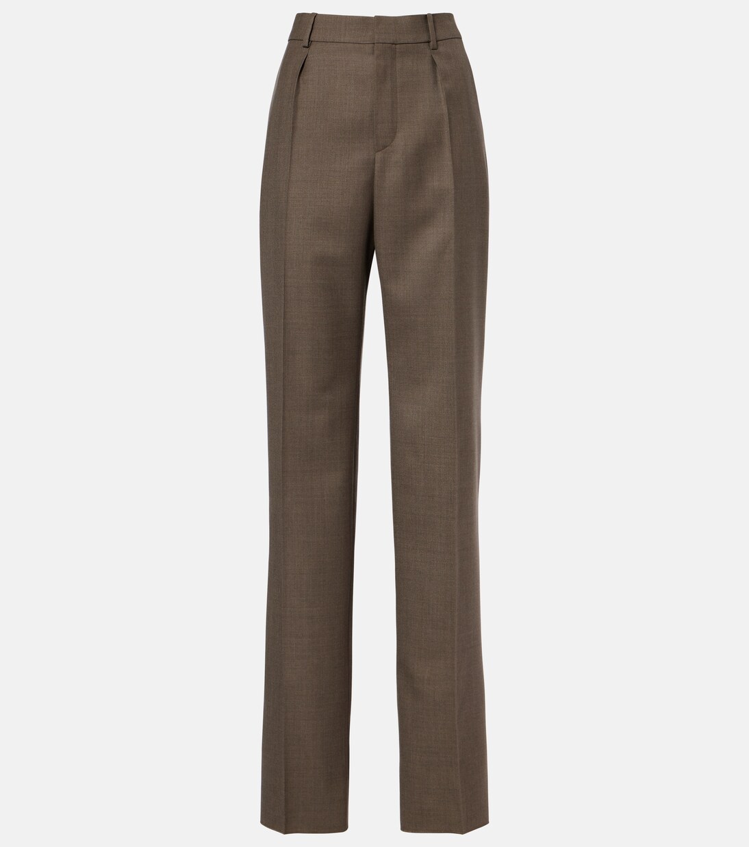 Pantalones rectos de lana | Saint Laurent