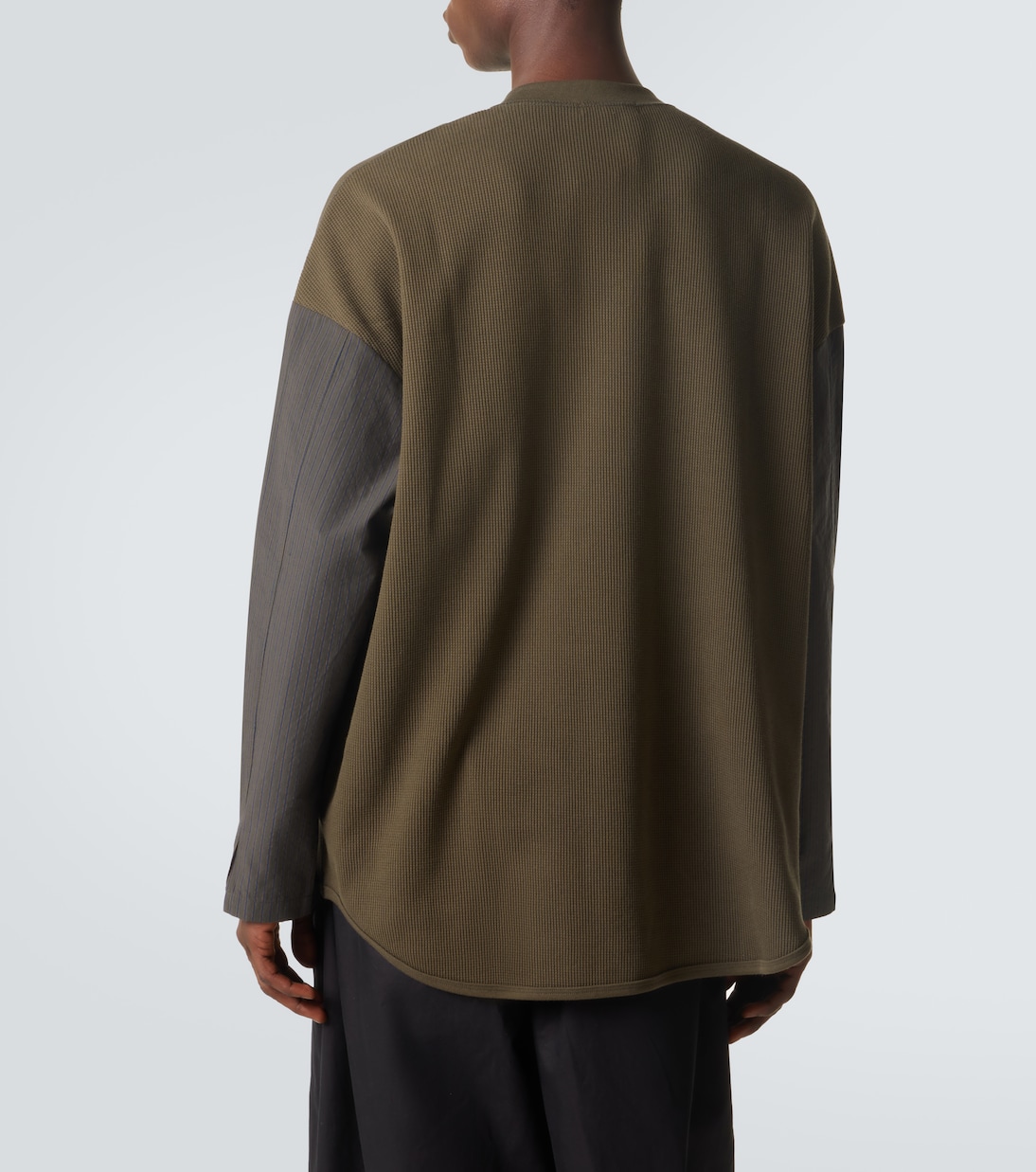 Henley-Top aus Baumwoll-Jersey | Comme des Garçons Homme