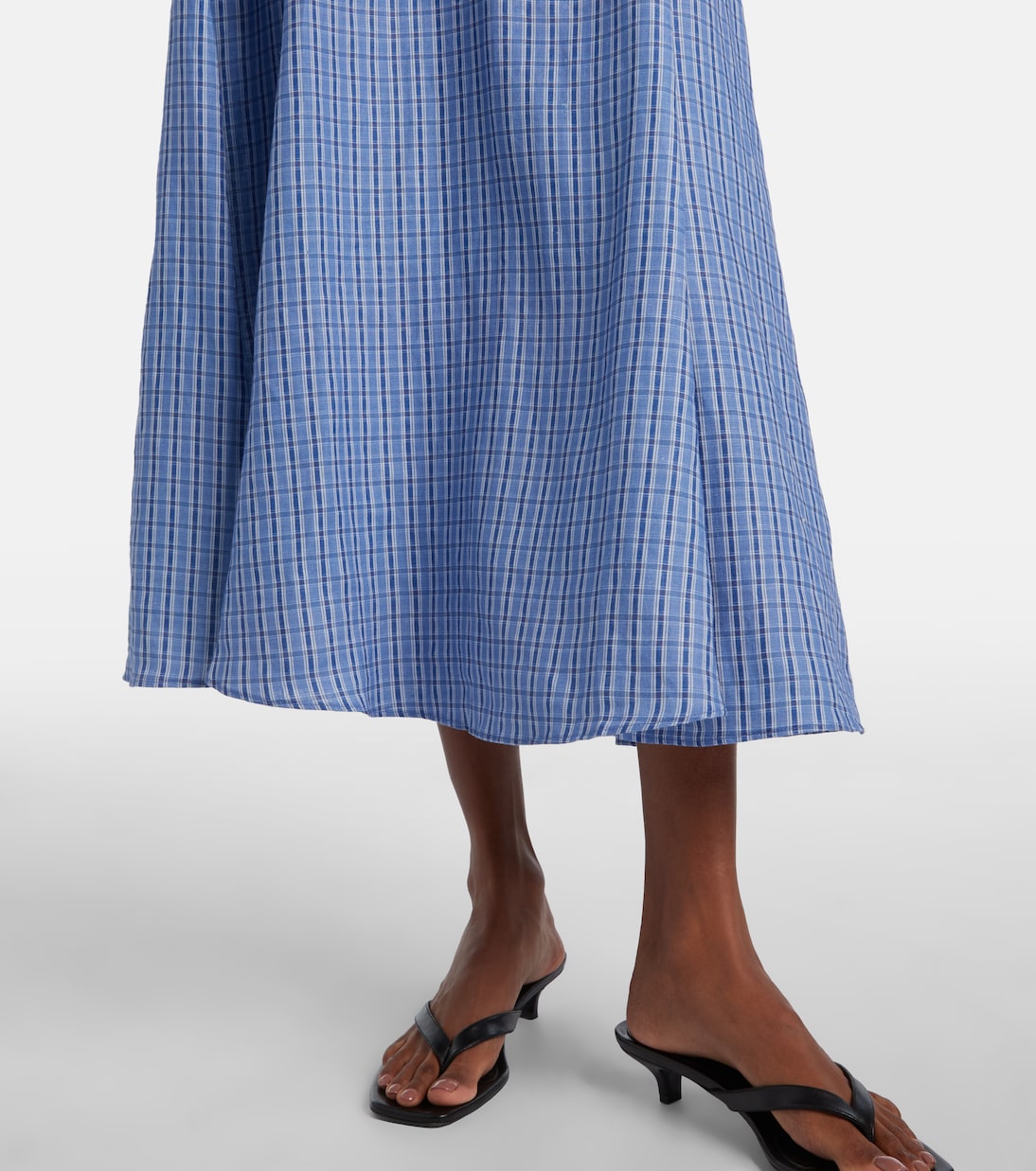 Midikleid Marais aus Leinen | Faithfull