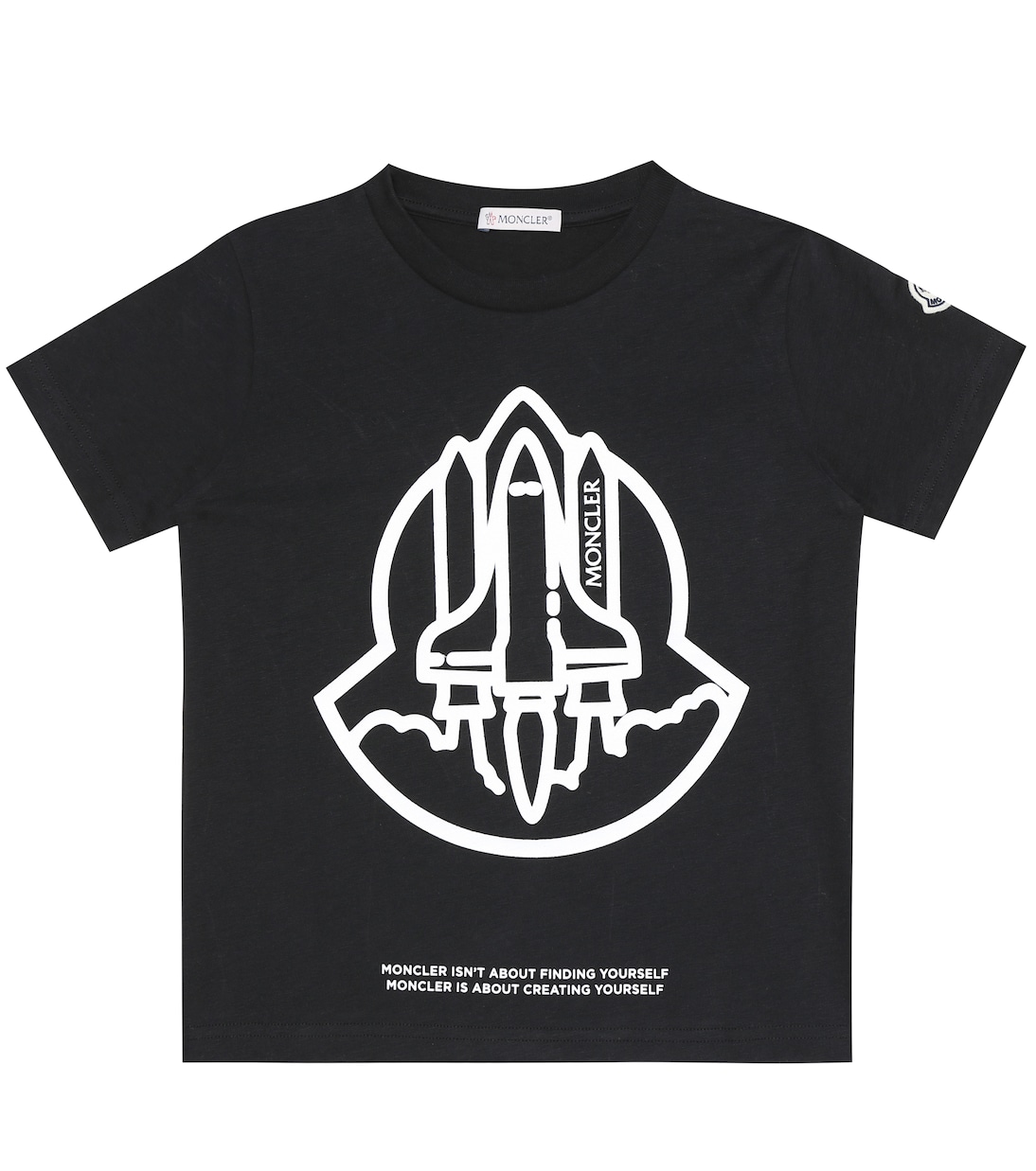 Printed cotton jersey T-shirt | Moncler Enfant