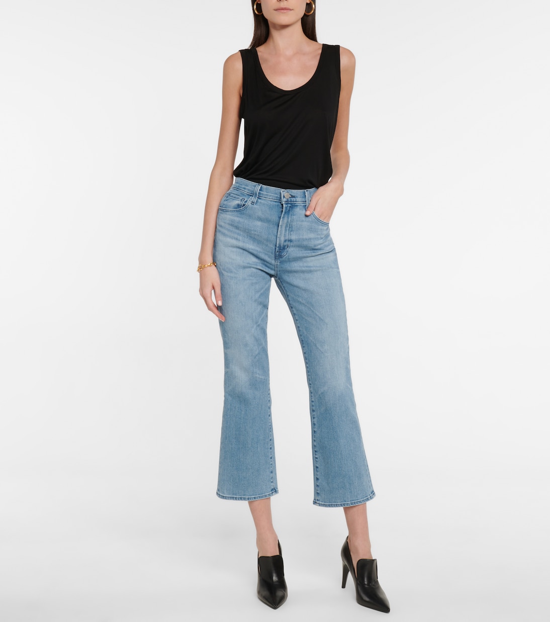 High-Rise Bootcut Jeans Franky | J Brand